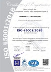 Certificazione ISO 45001:2018
